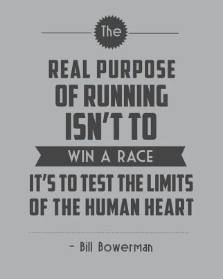 purpose of running